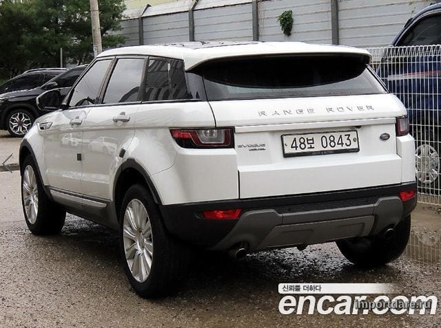 LAND ROVER RANGE ROVER EVOQUE 2016 — 89 842 км, Корея — под ключ — фото 3