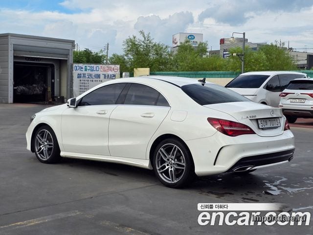 MERCEDES-BENZ CLA-CLASS C117 2018 — 106 000 км, белый, Корея — под ключ — фото 2
