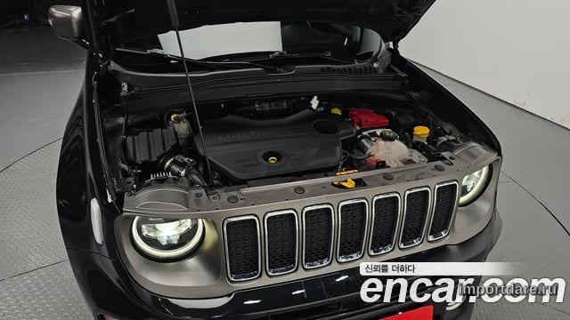 JEEP RENEGADE 2020 — 107 313 км, чёрный, Корея — под ключ — фото 6