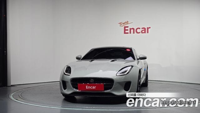 JAGUAR F-TYPE 2019 — 123 331 км, серебристо-серый, Корея — под ключ — фото 3