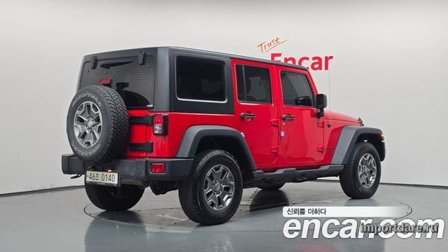 JEEP WRANGLER 2016 — 118 360 км, красный, Корея — под ключ — фото 2