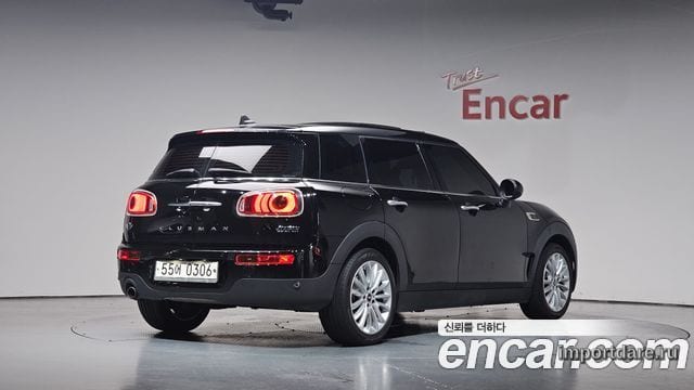 MINI COOPER CLUBMAN 2016 — 87 723 км, чёрный, Корея — под ключ — фото 1