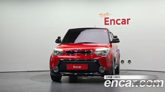 KIA SOUL 2015 — 88 887 км, красный, Корея — под ключ — фото 3