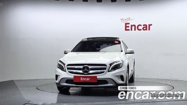 MERCEDES-BENZ GLA-CLASS X156 2017 — 107 433 км, белый, Корея — под ключ — фото 3