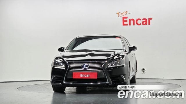 LEXUS LS600HL 2016 — 153 235 км, чёрный, Корея — под ключ — фото 3