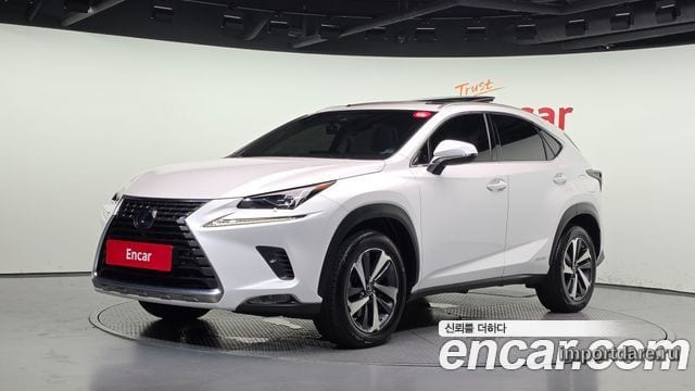 LEXUS NX300H 2019 — 147 441 км, белый, Корея — под ключ — фото 1