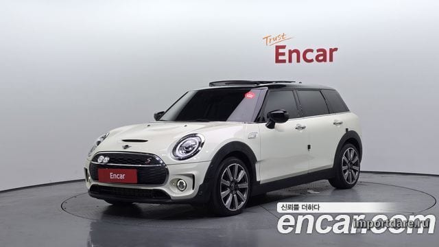 MINI COOPER S CLUBMAN 2021 — 46 773 км, белый-перламутр, Корея — под ключ — фото 1
