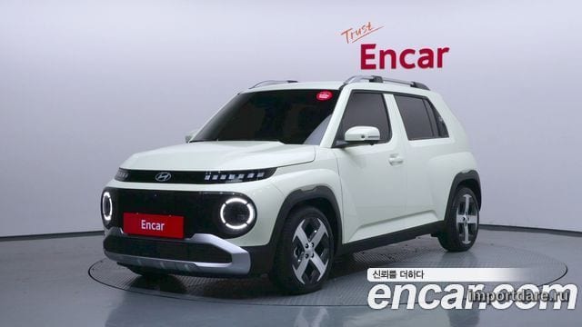 HYUNDAI CASPER ELECTRIC 2026 — 10 580 км, белый-перламутр, Корея — под ключ — фото 1