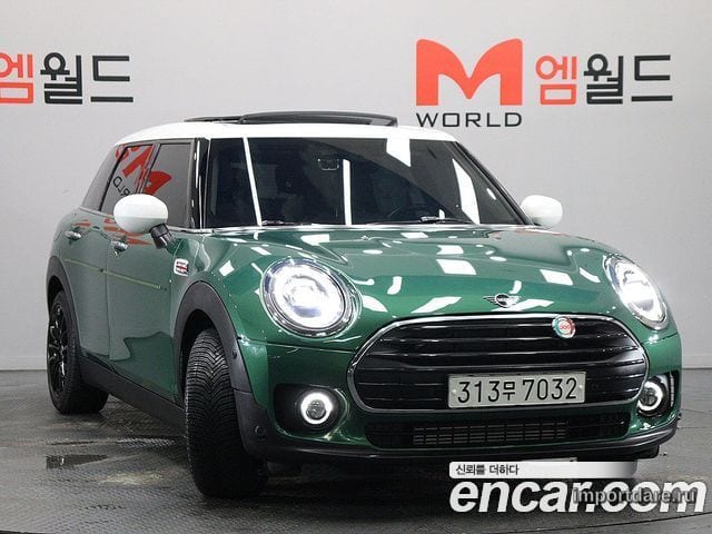 MINI COOPER CLUBMAN 2020 — 22 621 км, тёмно-зелёный, Корея — под ключ — фото 2