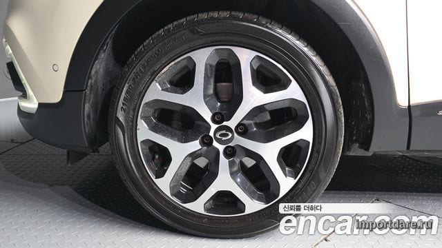 RENAULT KOREA QM3 2018 — 123 821 км, белый-перламутр, Корея — под ключ — фото 5