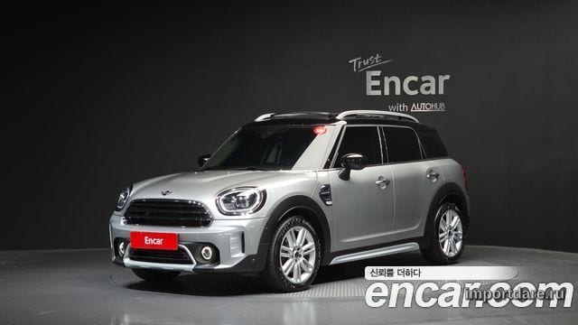 MINI COOPER COUNTRYMAN 2023 — 34 842 км, серебристо-серый, Корея — под ключ — фото 1