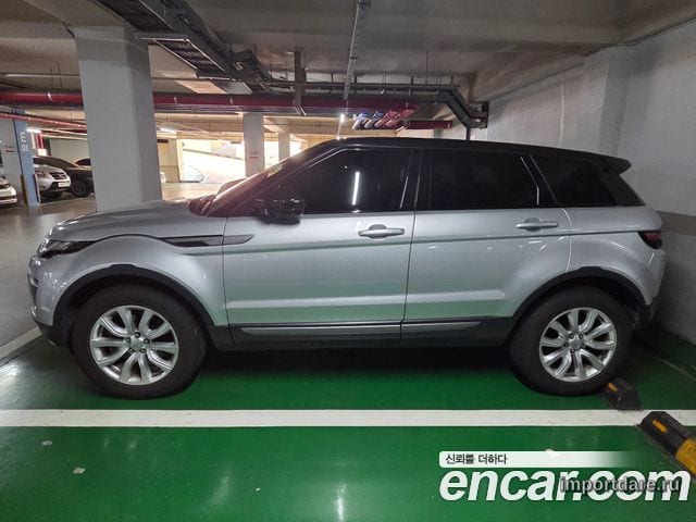 LAND ROVER RANGE ROVER EVOQUE 2016 — 89 000 км, серебристо-серый, Корея — под ключ — фото 4