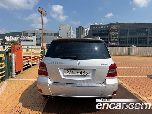 MERCEDES-BENZ GLK-CLASS X204 2012 — 131 927 км, серебристый, Корея — под ключ — фото 3