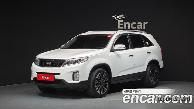 KIA SORENTO R 2013 — 103 436 км, белый, Корея — под ключ — фото 1