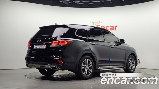 HYUNDAI MAXCRUZ 2018 — 151 990 км, чёрный, Корея — под ключ — фото 2