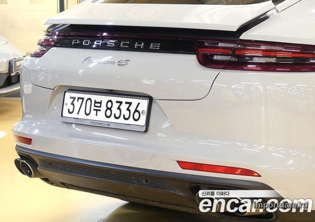 PORSCHE PANAMERA 2018 — 35 000 км, белый, Корея — под ключ — фото 5