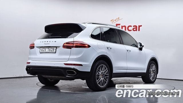 PORSCHE CAYENNE 2015 — 210 899 км, белый, Корея — под ключ — фото 2