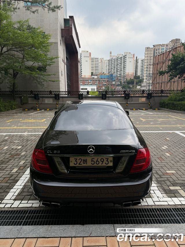 Mercedes-Benz Cl-Class сзади