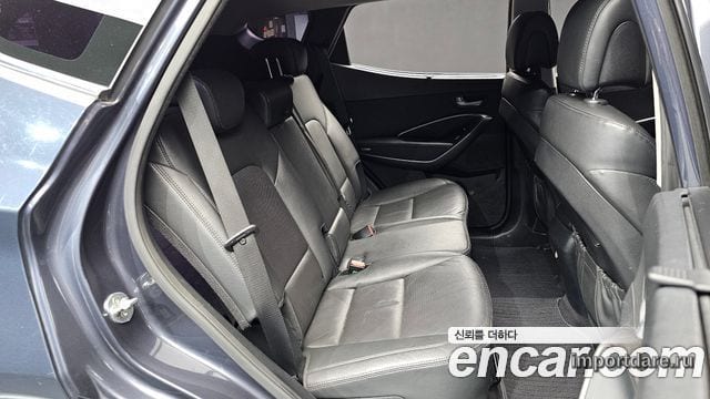 HYUNDAI SANTA FE 2016 — 172 012 км, синий, Корея — под ключ — фото 11