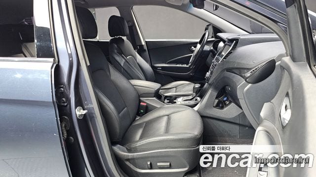 HYUNDAI SANTA FE 2016 — 172 012 км, синий, Корея — под ключ — фото 12