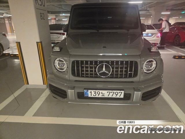 MERCEDES-BENZ G-CLASS W463B 2024 — 4 800 км, серебристо-серый, Корея — под ключ — фото 1