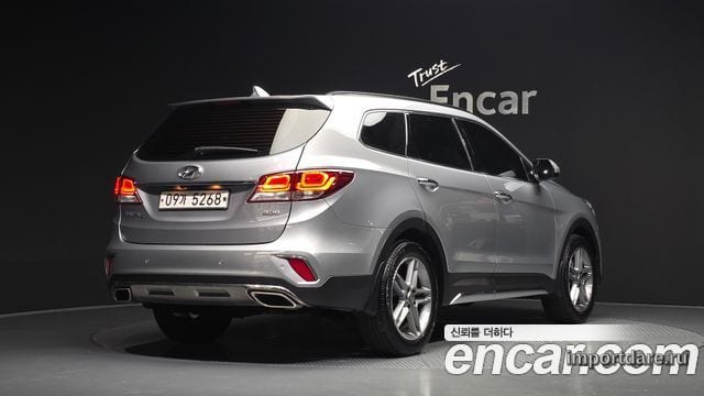 HYUNDAI MAXCRUZ 2018 — 158 659 км, серебристый, Корея — под ключ — фото 2