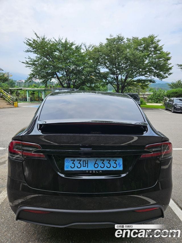 TESLA MODEL X 2026 — 1 500 км, чёрный, Корея — под ключ — фото 4