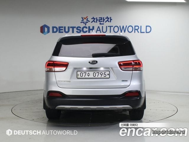 KIA SORENTO 2015 — 221 678 км, серебристый, Корея — под ключ — фото 4