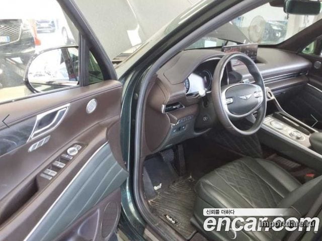 GENESIS GV80 2022 — 169 370 км, тёмно-зелёный, Корея — под ключ — фото 5