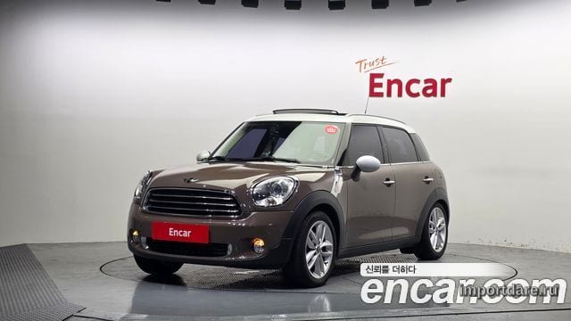 MINI COOPER D COUNTRYMAN 2013 — 129 044 км, коричневый, Корея — под ключ — фото 1