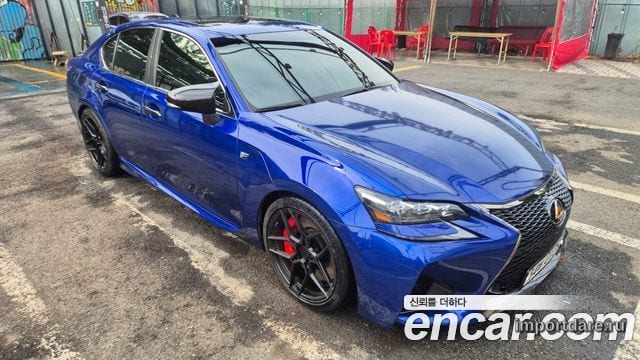 LEXUS GS F 2017 — 32 450 км, синий, Корея — под ключ — фото 6