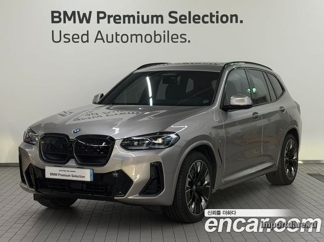 BMW IX3 2023 — 61 273 км, светло-золотистый, Корея — под ключ — фото 1