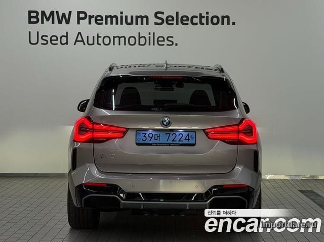 BMW IX3 2023 — 61 273 км, светло-золотистый, Корея — под ключ — фото 3