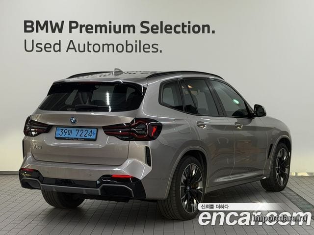BMW IX3 2023 — 61 273 км, светло-золотистый, Корея — под ключ — фото 4