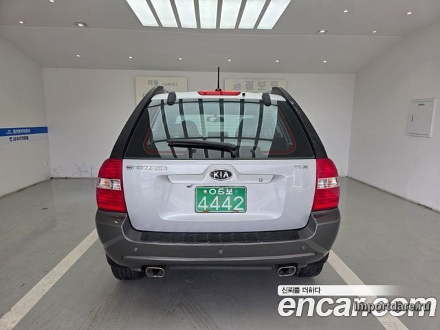 KIA NEW SPORTAGE 2006 — 156 141 км, серебристо-серый, Корея — под ключ — фото 4