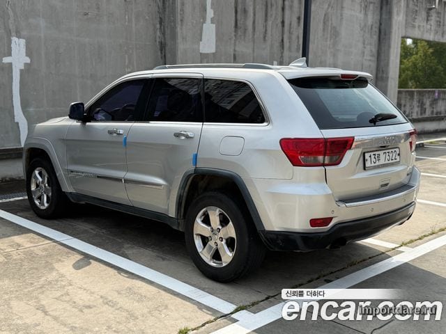 JEEP GRAND CHEROKEE 2012 — 271 622 км, серебристо-серый, Корея — под ключ — фото 6