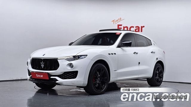 MASERATI LEVANTE 2018 — 81 912 км, белый, Корея — под ключ — фото 1