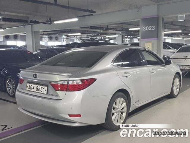 LEXUS ES300H 2013 — 244 964 км, серебристо-серый, Корея — под ключ — фото 3