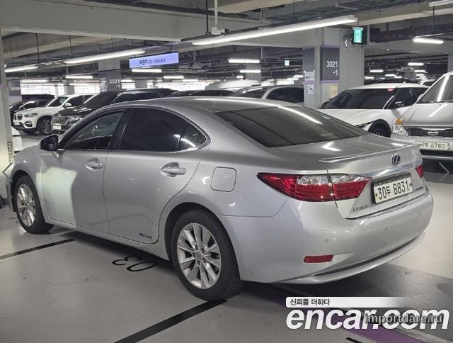 LEXUS ES300H 2013 — 244 964 км, серебристо-серый, Корея — под ключ — фото 4
