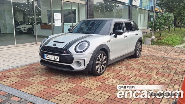 MINI COOPER S CLUBMAN 2023 — 46 628 км, серебристый, Корея — под ключ — фото 1
