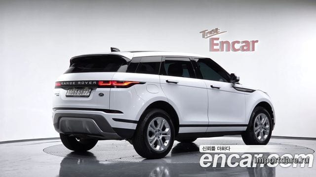LAND ROVER RANGE ROVER EVOQUE 2020 — 55 684 км, белый, Корея — под ключ — фото 1