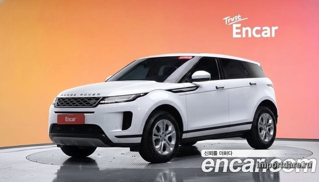 LAND ROVER RANGE ROVER EVOQUE 2020 — 55 684 км, белый, Корея — под ключ — фото 2