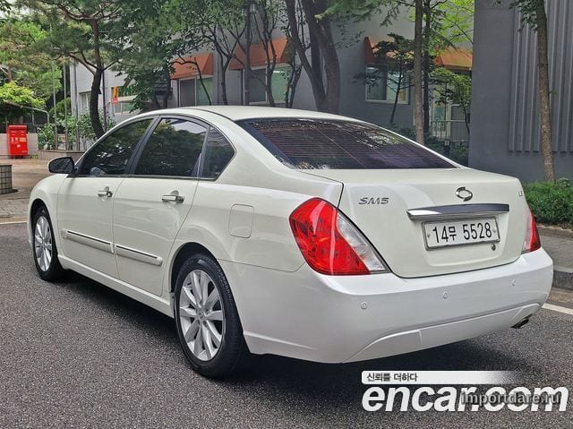 RENAULT KOREA SM5 NEW IMPRESSION 2009 — 76 880 км, белый-перламутр, Корея — под ключ — фото 2