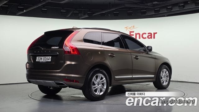 VOLVO XC60 2016 — 141 576 км, коричневый, Корея — под ключ — фото 2