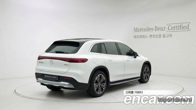 MERCEDES-BENZ EQS SUV X296 2025 — 23 792 км, белый, Корея — под ключ — фото 2