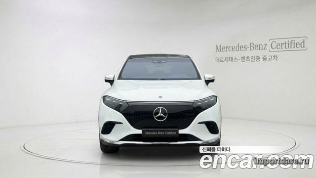 MERCEDES-BENZ EQS SUV X296 2025 — 23 792 км, белый, Корея — под ключ — фото 3