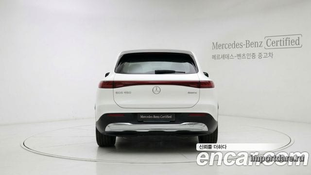MERCEDES-BENZ EQS SUV X296 2025 — 23 792 км, белый, Корея — под ключ — фото 4