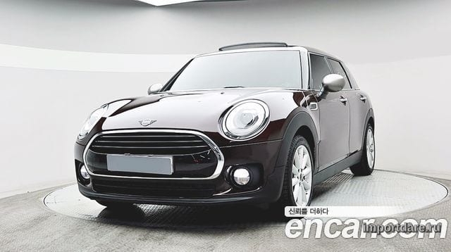 MINI COOPER CLUBMAN 2019 — 79 099 км, красный, Корея — под ключ — фото 1