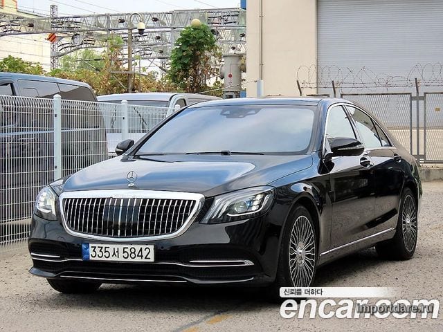 MERCEDES-BENZ S-CLASS W222 2019 — 173 816 км, чёрный, Корея — под ключ — фото 2