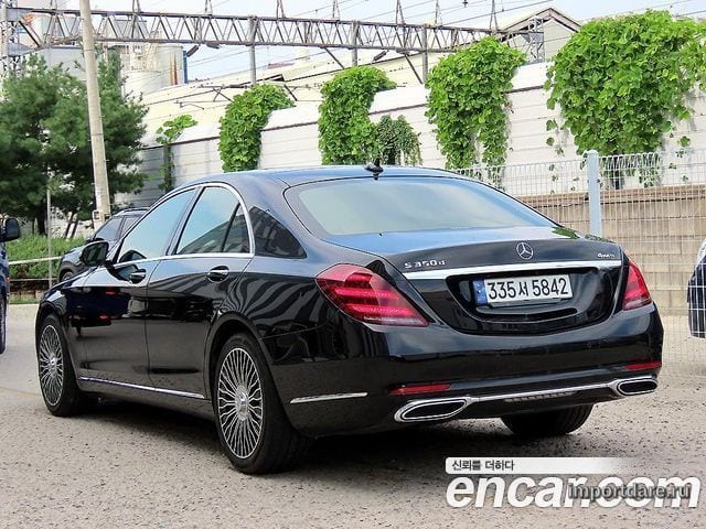 MERCEDES-BENZ S-CLASS W222 2019 — 173 816 км, чёрный, Корея — под ключ — фото 3